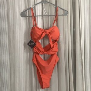 NWT Zaful One Piece cut out swim suit